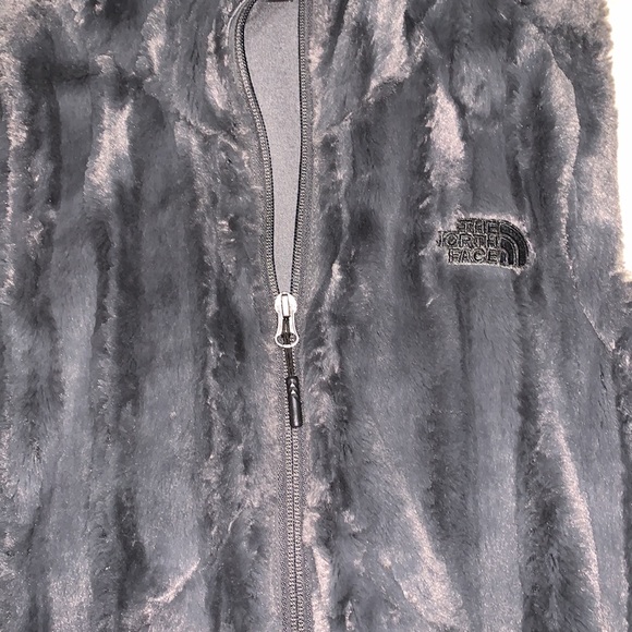 The North Face Grey Furlander Faux Fur Vest Small - Picture 2 of 6